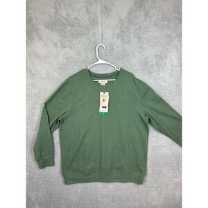 Boston Traders Sweatshirt Men's Size XL Crew Neck Pullover Sweatshirt Green New